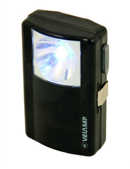 Velamp-ID72LED-Linterna petaca metálica LED 1*3R12