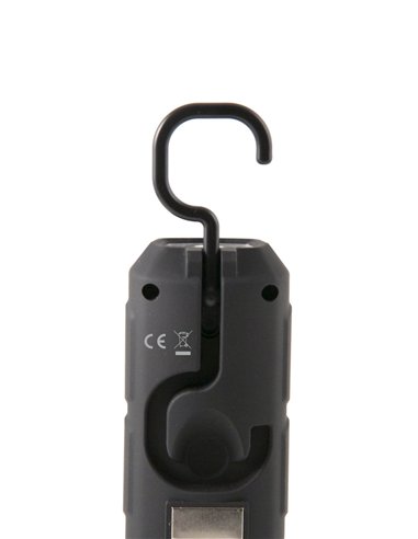Velamp-IS404-Worklight CO LED 3W LED con gancho, imán y base ajustable TRANSFORMER