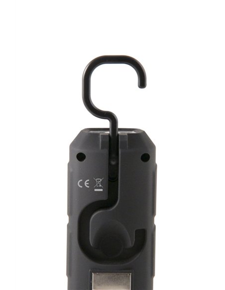 Velamp-IS404-Worklight CO LED 3W LED con gancho, imán y base ajustable TRANSFORMER
