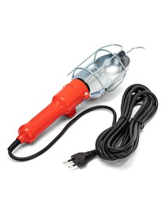 Velamp-IS525-Portalámparas de taller WORKSHOP con cable de 5 m