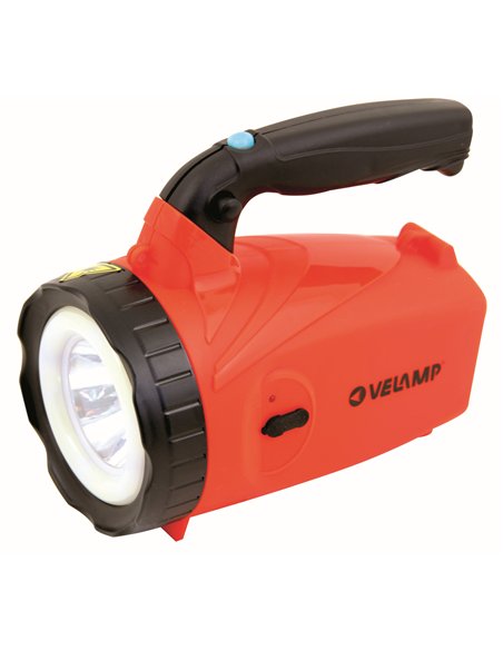Velamp-IR558-Proyector LED recargable 5W con LED crown SUPER HORNET