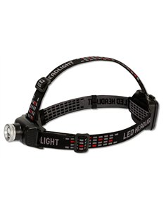 Velamp-IH535-Linterna frontal LED CREE 400lm con zoom y luz trasera ARGO ZOOM EVO