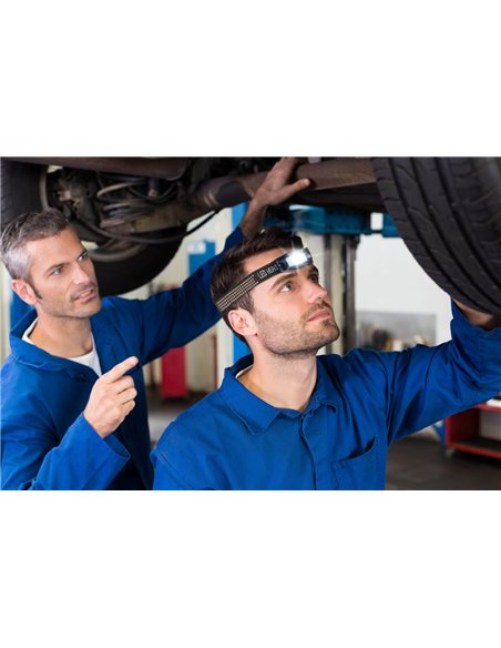 Velamp-IH523-Linterna frontal 150lm con interruptor contactless recargable METROS