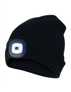 Velamp-CAP01-Gorro con luz LIGHTHOUSE gris 2