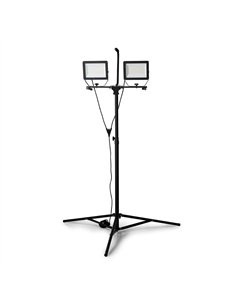 STAK-ST755NG-2 Focos LED sobre Trípode, 2 x 100W, 17.000 Lumen Cable 3m, IP65 MINOS