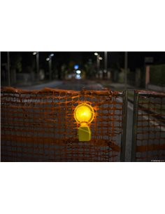 STAK-IL08-Baliza luminosa intermitente LED a batería BLINK ROAD 2