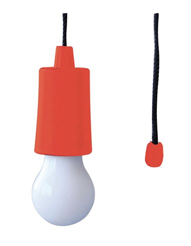 Velamp-IL84-B-Bombilla LED con interruptor de cadena RETRO (azul)