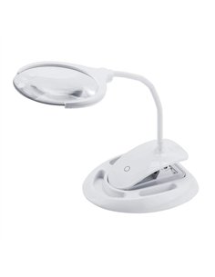 Velamp-LE008-Lámpara LED con lente recargable 3X / 8X
