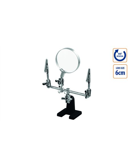 Velamp-LE036-Lupa con soporte y clip giratorio C-3PO