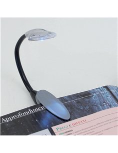 Velamp-IN232-Luz LED de lectura con pinza GOOSE 2