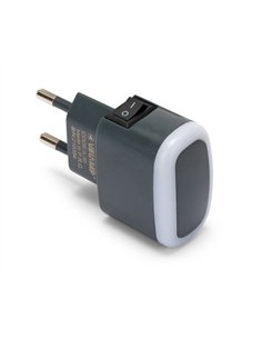 Velamp-IL30-Luz nocturna LED con interruptor FROOT (negra) 2