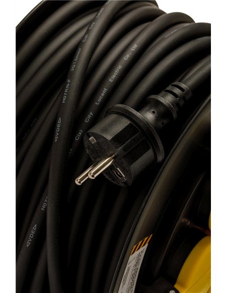 STAK-REELHD-DE-25-Enrollacables profesional 4 tomas REELHD (25 m)