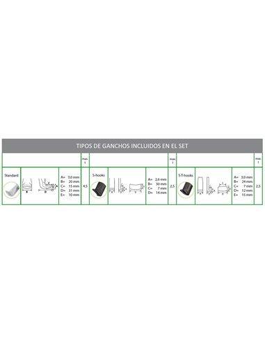 Kukko-K-2030-10+S+T-Juego de extractores de 2/3 patas con ajuste rápido y 3 tipos de garras