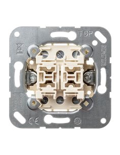 Doppio interruttore 10A JUNG 509 U