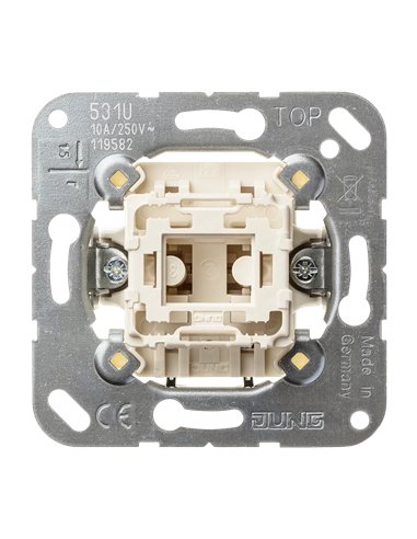 Pulsador 10A JUNG 531 U