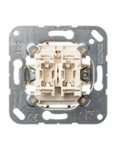 Doble pulsador 10A JUNG 535 U