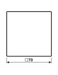 Switch, switch, cross or push button WHITE JUNG LS 990 WW 2