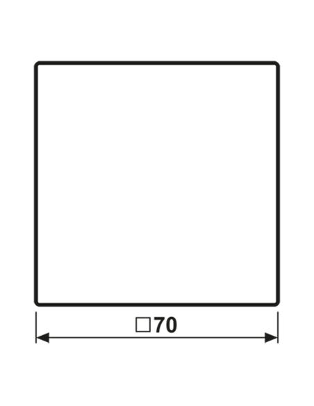 Schalter, Schalter, Kreuz oder Taster WHITE JUNG LS 990 WW