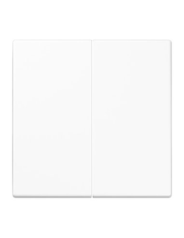 Double clé pour interrupteur ou bouton BLANC JUNG LS 995 WW