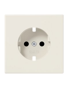 Copri base spina schuko 2P + TT IVORY JUNG LS 1520 KI PL