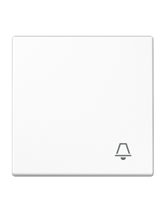 Pulsante con simbolo luminoso BIANCO JUNG LS 990 K WW