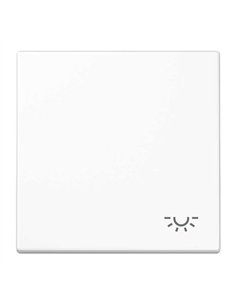 Push button with light symbol WHITE JUNG LS 990 L WW