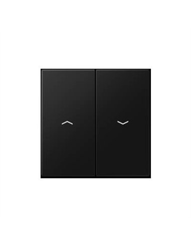Double key for blind switch or button BLACK JUNG LS 995 P SW