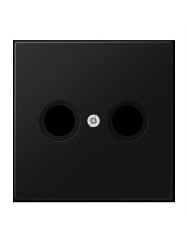 Cache pour prise TV BLACK JUNG LS 990 TV