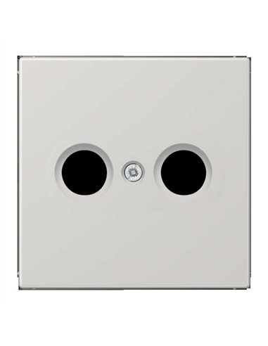 Cover for TV socket GRAY LIGHT JUNG LS 990 TV