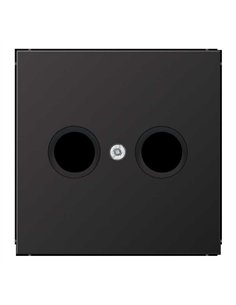 Cover for TV socket DARK JUNG AL 2990 TV D