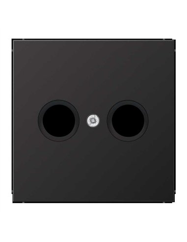 Cache pour prise TV DARK JUNG AL 2990 TV D