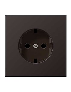 Schuko plug base cover 2P + TT DARK JUNG AL 1520 KI PL D