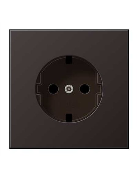 Cache-fiche Schuko 2P + TT DARK JUNG AL 1520 KI PL D