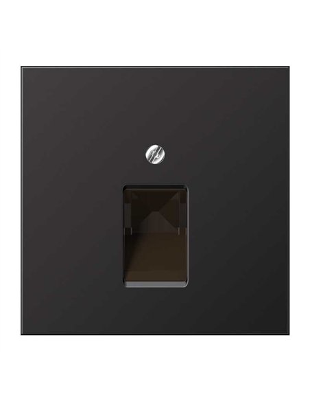 Abdeckung für Telefon- oder Datenbuchse RJ11-RJ45 DARK JUNG AL 2969-1 UA D