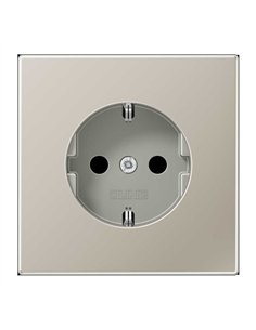 Base de soquete Schuko 16A 250V aço JUNG ES1521KI