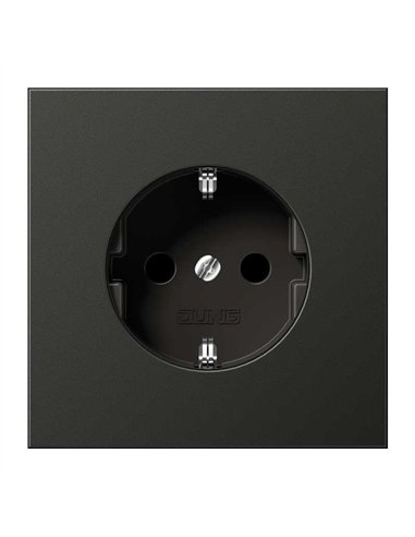 Schuko Steckdose 16A 250V Anthrazit JUNG AL1521KIAN