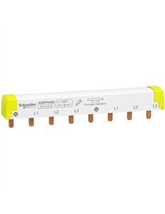 SCHNEIDER K60N 4P Comb with 8 modules and compact design for easy handling.
