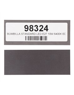 Iman para etiquetas estanteria 10,5 x 4,0 cm