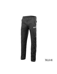 Pantalon largo negro talla-xl serigrafiado