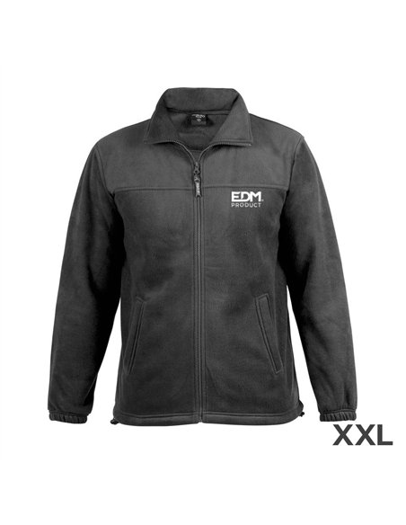Chaqueta polar fleece 280g/m² con cremallera talla-xxl