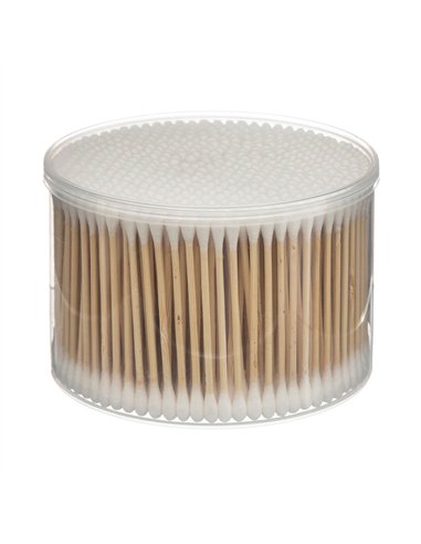 Bastoncillos algodón de bambú, 500 uds