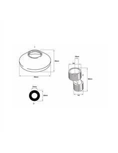 Excéntricas y florones. kit 2