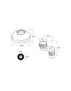 Excéntricas y florones grandes, kit 2