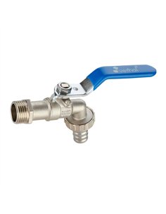 Grifo de jardín eco racor manguera ½ x ¾ pulg precintable