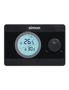 Termostato digital on/off, negro 2