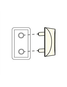 Tapa de enchufe 10 a, blister 10 uds 2
