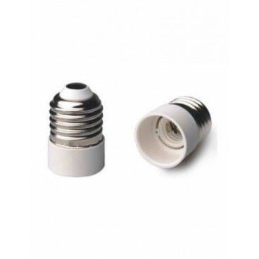 Adaptador de casquillo E27 a E14
