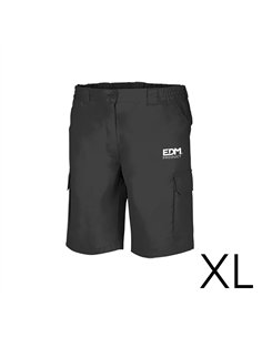Bermuda negra talla-xl serigrafiada