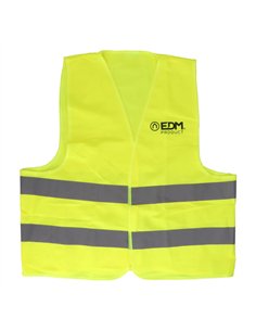 Chaleco reflectante amarillo talla adulto