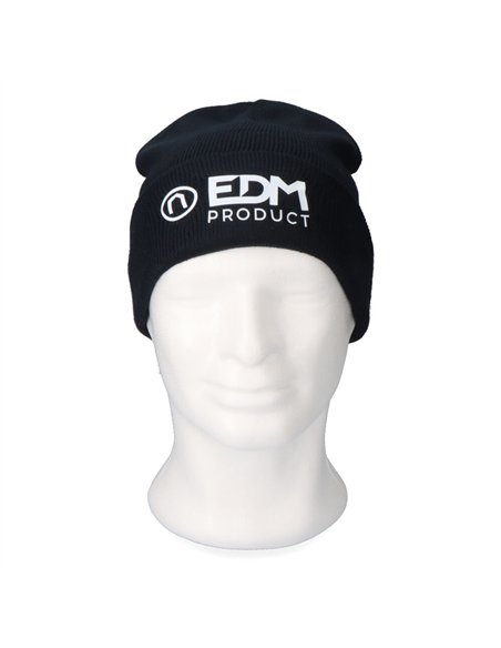 Gorro de punto de invierno azul marino